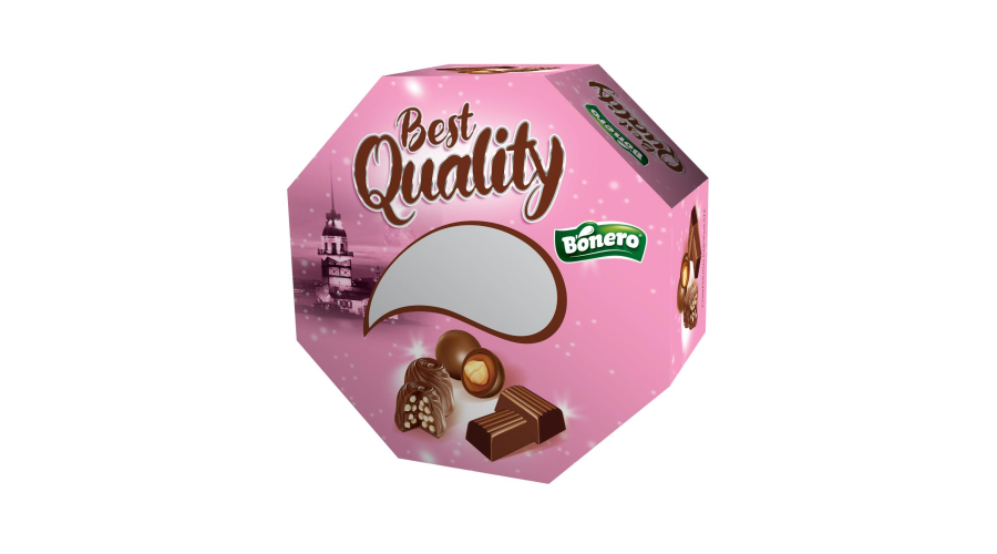 Bonero Istanbul Octagonal Gift Box 300g from Turkey | Aprichem