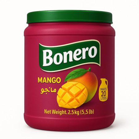 Bonero instant powder drink mango – 2.5kg/20L