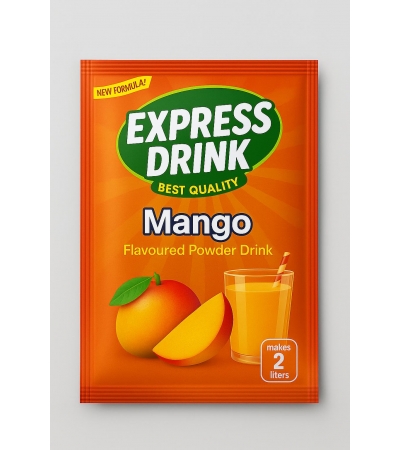 Express Drink instant mango-flavored drink – 10g sachets