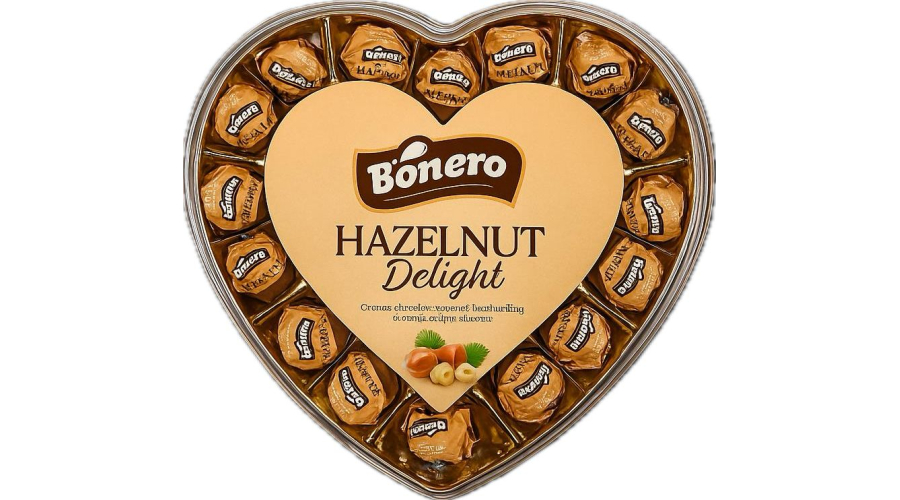 Hazelnut Truffle Moments: Positioning Bonero Chocolate Truffles Hazelnut Cream Gift Box
