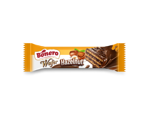 Premiumizing the Wafer Category with Bonero Chocolate Coated Wafer with Hazelnut Cream