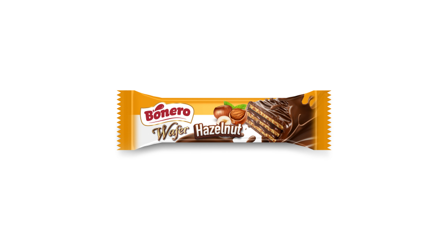Premiumizing the Wafer Category with Bonero Chocolate Coated Wafer with Hazelnut Cream