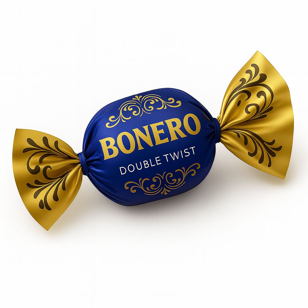 Bonero double twist compound chocolate 1 kg