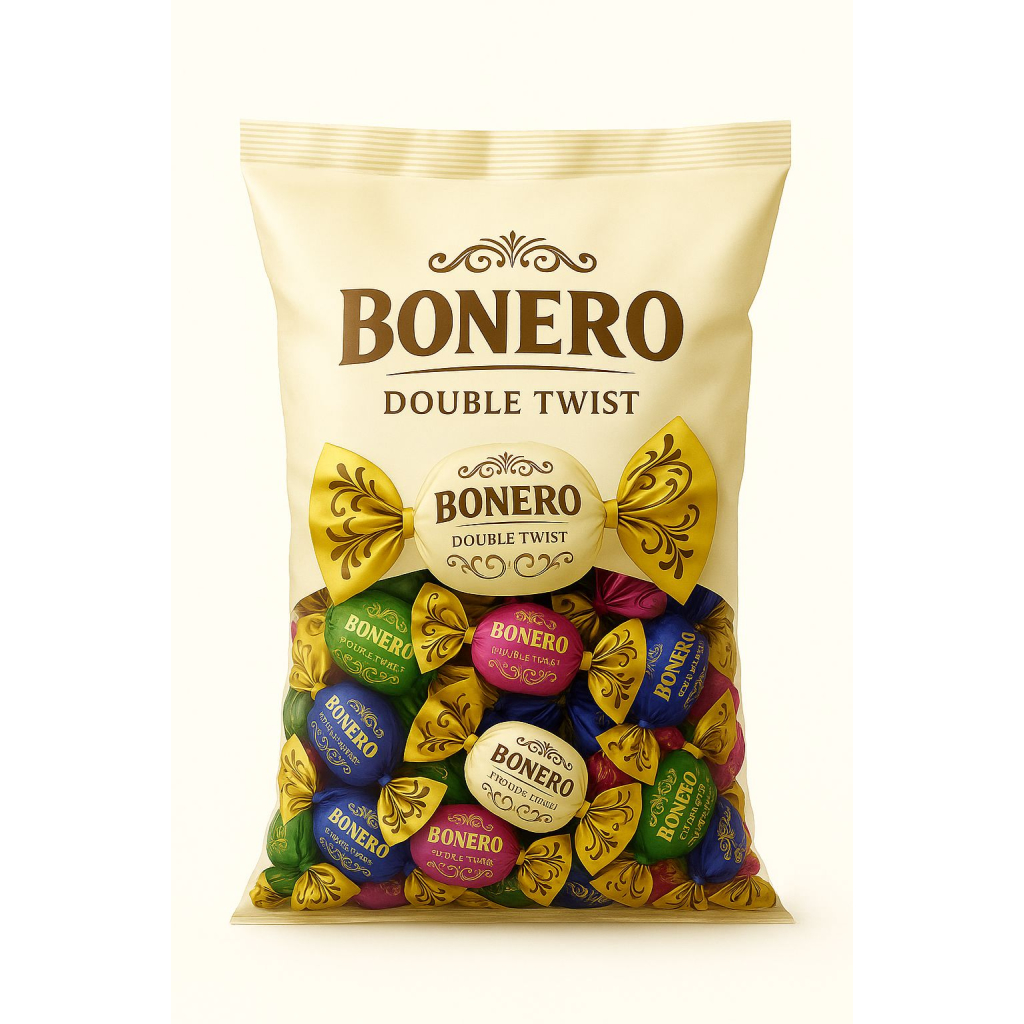 Bonero compound chocolate double twist 1KG