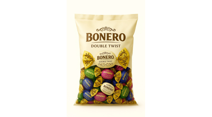 Bonero compound chocolate double twist 1KG
