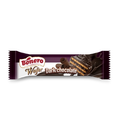 Bonero covered wafer with dark chocolate 