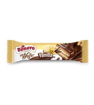 Bonero classic vanilla chocolate coated wafer 