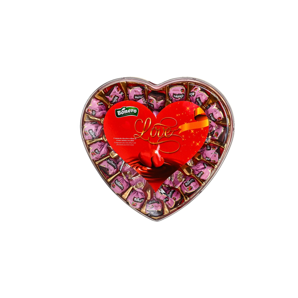 Bonero big heart chocolate gift box 