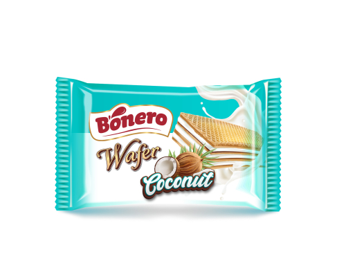 Coconut Lovers’ Favorite: Bonero Chocolate Covered Wafer with Coconut Cream