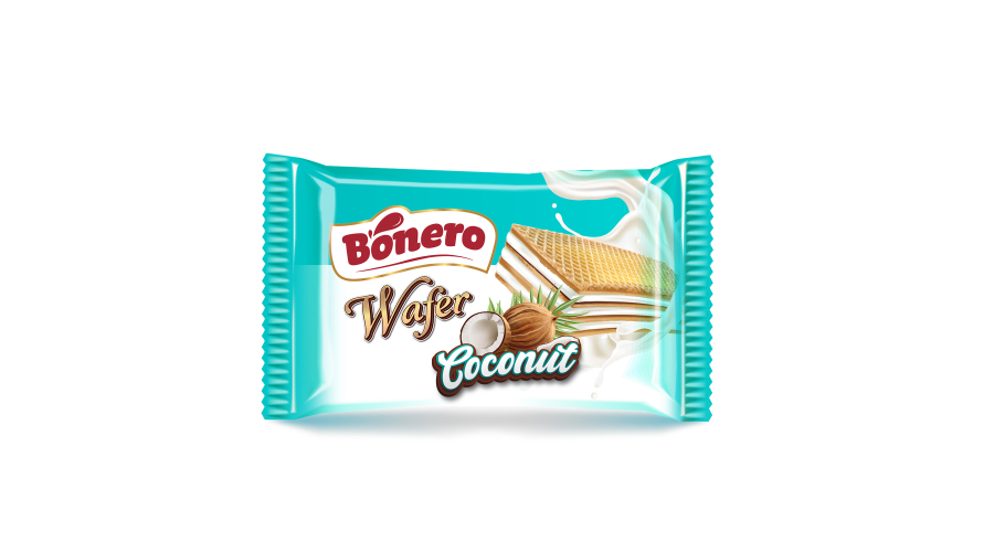 Coconut Lovers’ Favorite: Bonero Chocolate Covered Wafer with Coconut Cream
