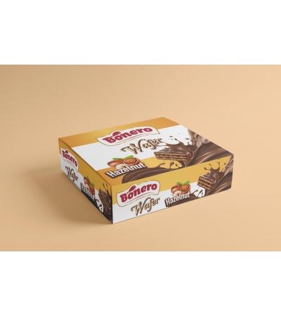 Bonero hazelnut brown chocolate wafer finger bar