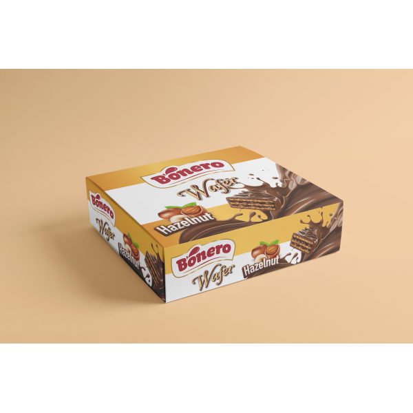 Bonero hazelnut brown chocolate wafer finger bar