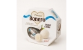 Bonero coconut wafer ball with coconut cream and white chocolate topping 