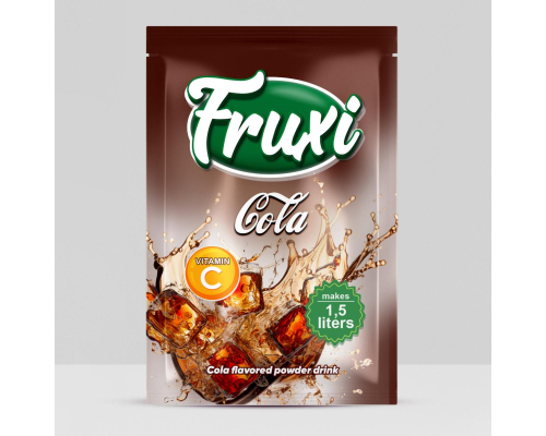  Fruxi Cola Instant Powdered Drink: An Affordable Alternative to Carbonated Soft Drinks