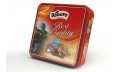 Bonero istanbul chocolate valentine's square tin gift box
