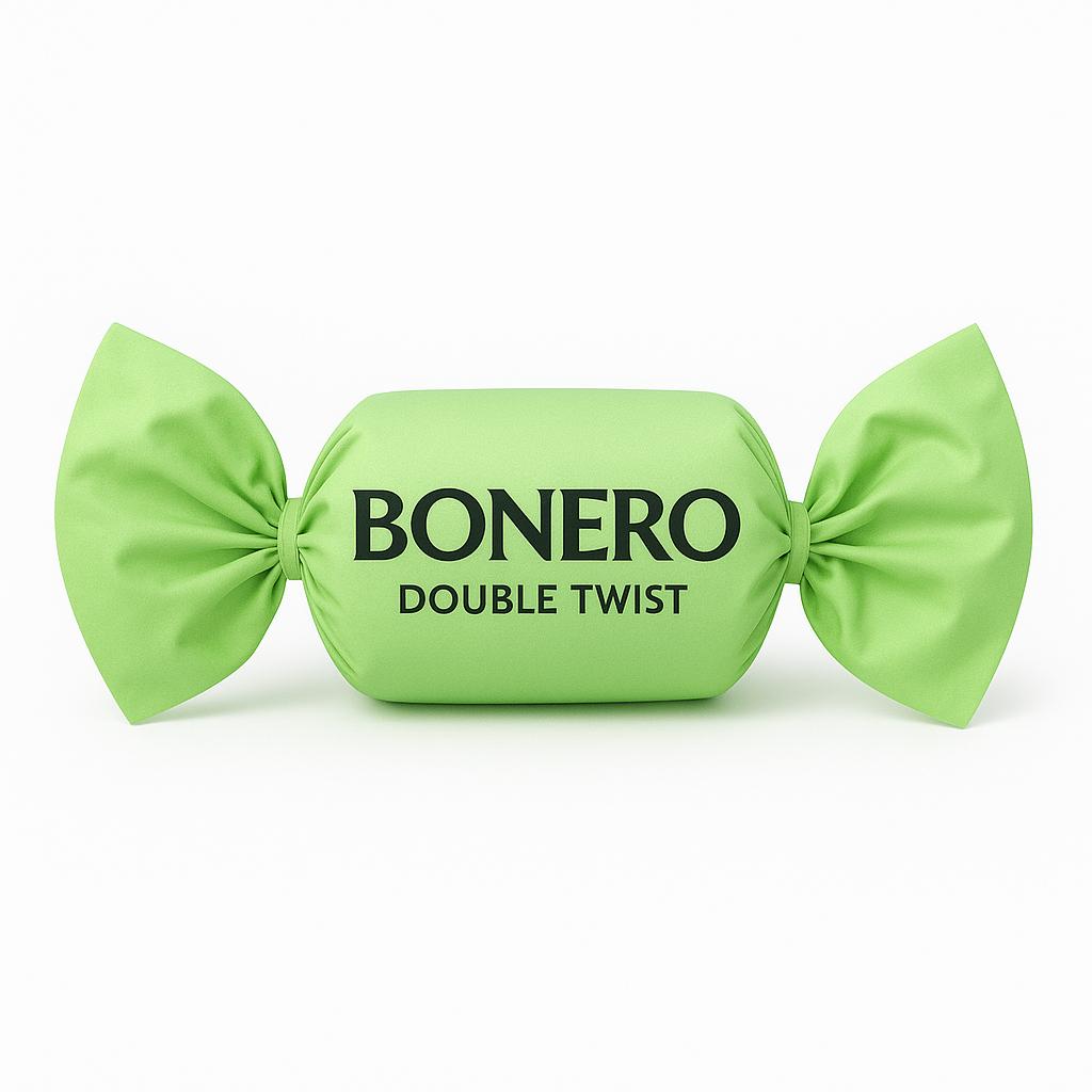 Bonero assorted compound chocolate – double twist wrap