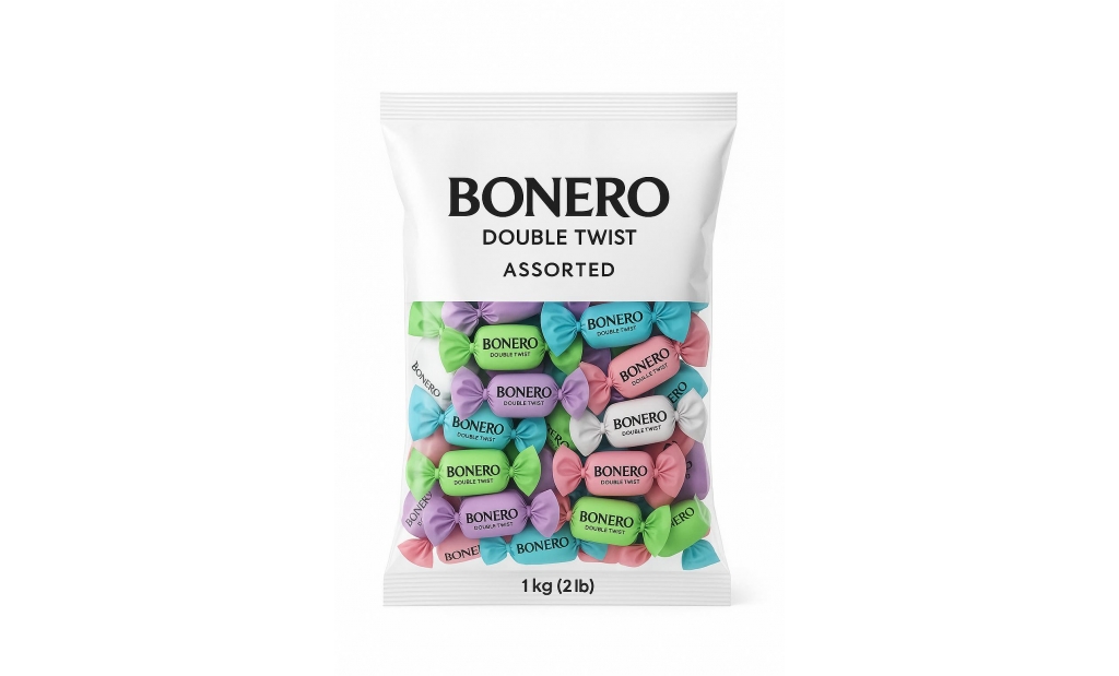 Bonero assorted chocolate double twist  