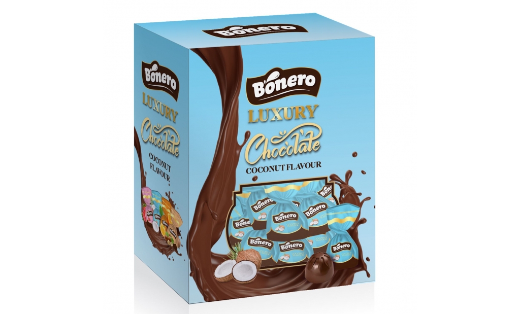 Bonero chocolate truffles coconut filling