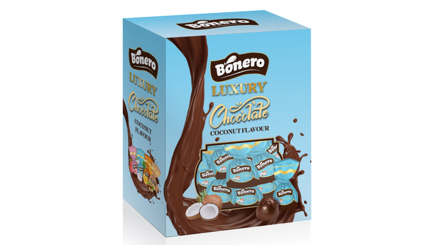 Bonero Chocolate Truffles with Coconut Filling: Crafting a Tropical Premium Segment