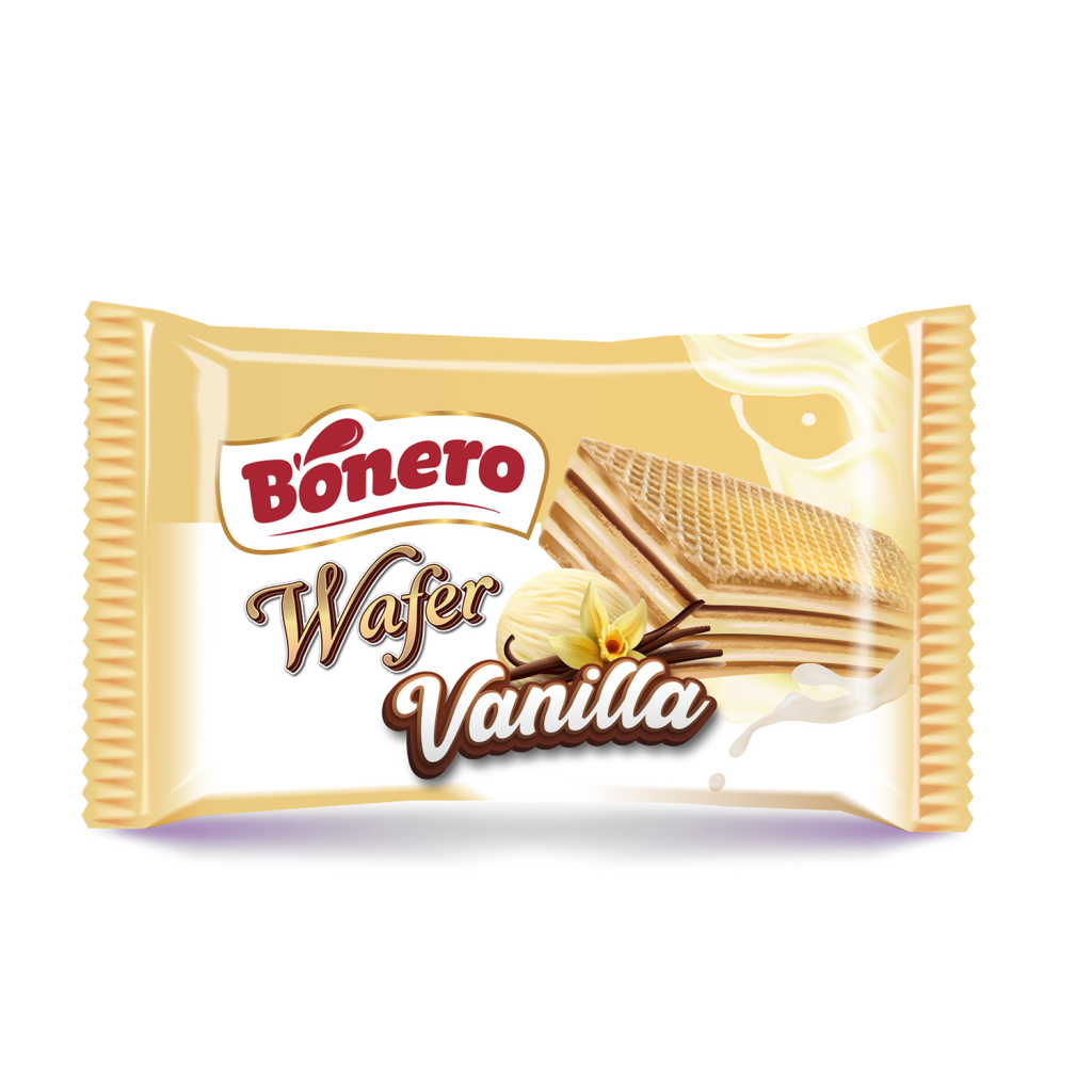 Bonero vanilla uncoated wafers 35g