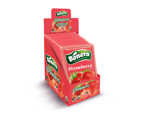 Boosting Sales with Bonero Strawberry Instant Powder Juice (9g/1.5L) in Family Channels