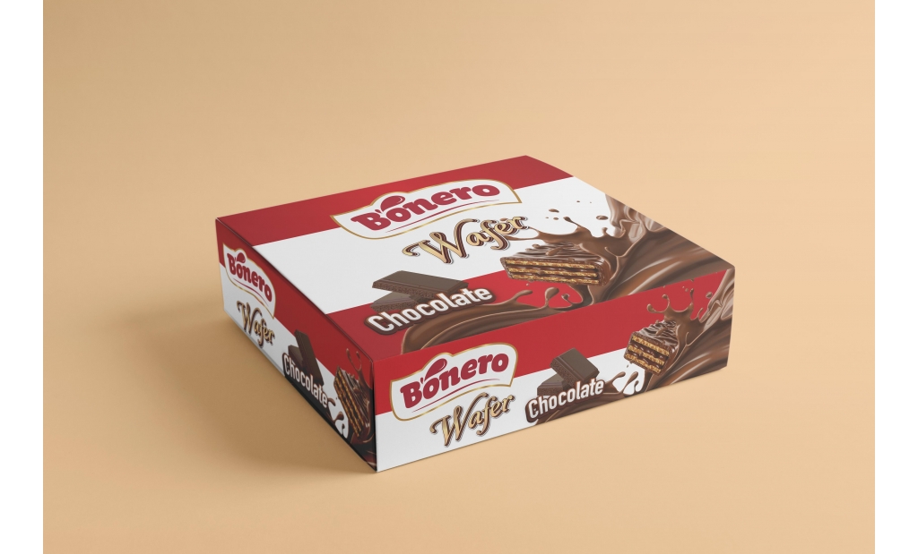 Bonero chocolate coated 40g wafer 