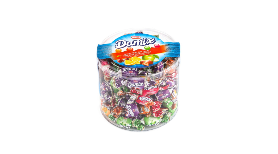 Colorful Mixes That Stand Out: Damix Assorted Candy Mix 1kg PVC for Modern Trade