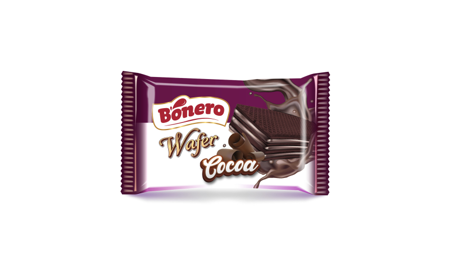 Dark & Intense: Bonero Covered Wafer with Dark Chocolate for Adult-Focused Snack Ranges