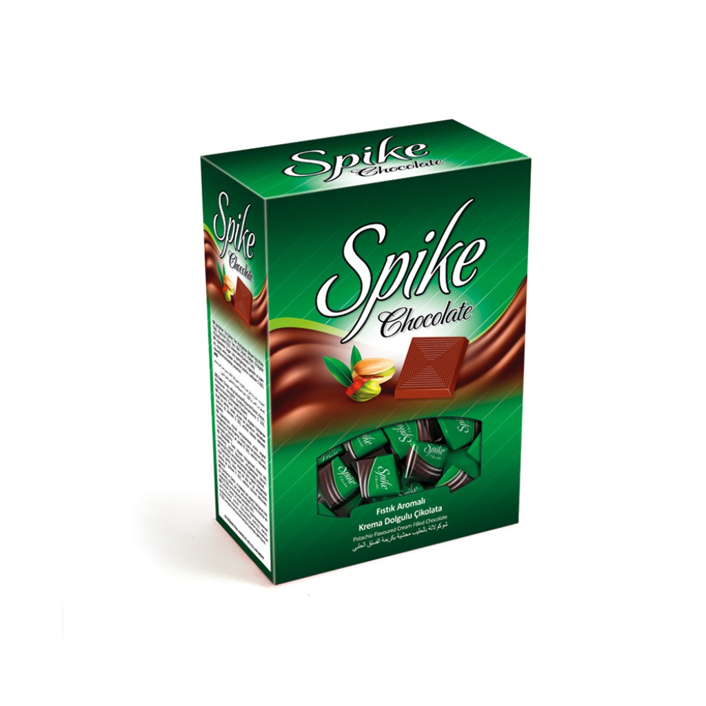 Spike Napoliten chocolate pistachio flavour