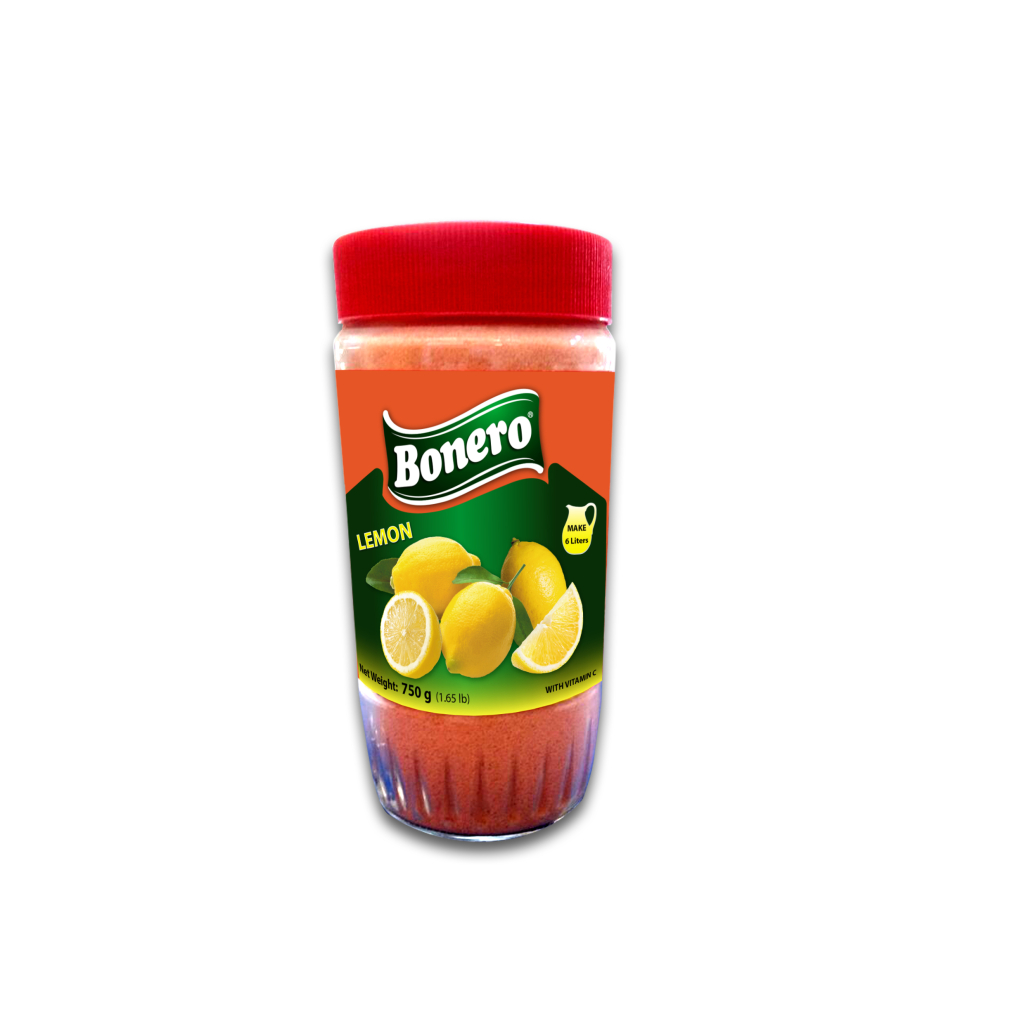 Bonero instant powder juice lemon 750g/6L