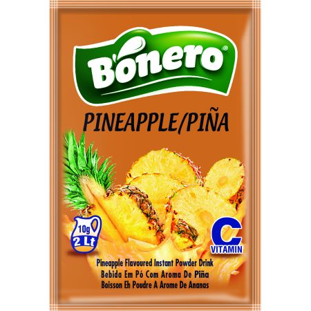 Bonero flavoured instant powder drink pineapple– 10gr/2L  sachets 