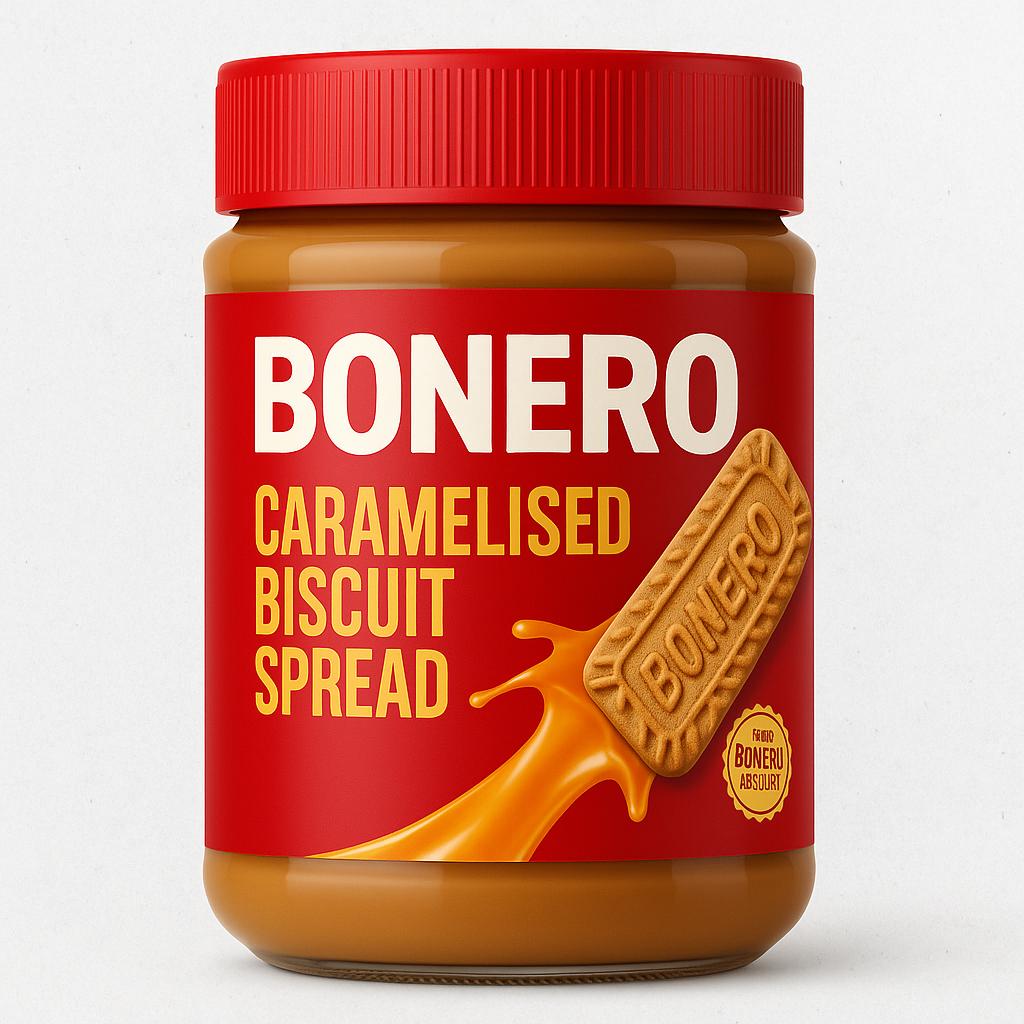BONERO Biscuit Crunchy Spread Chocolate