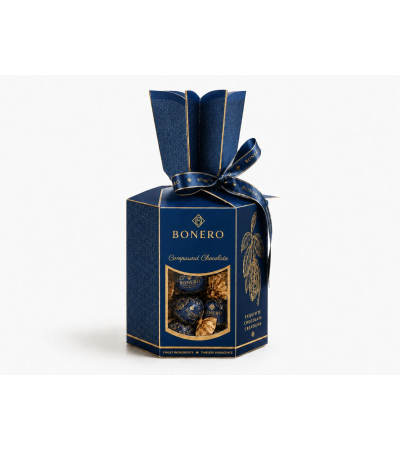  Bonero Blue Tower Gift Box 250gx10