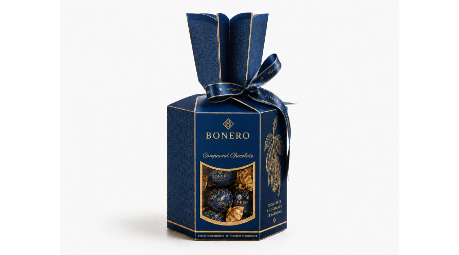 Bonero Blue Tower Gift Box 250gx10