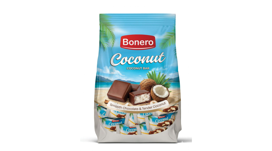  Bonero Coconut Bar 1kg Bag