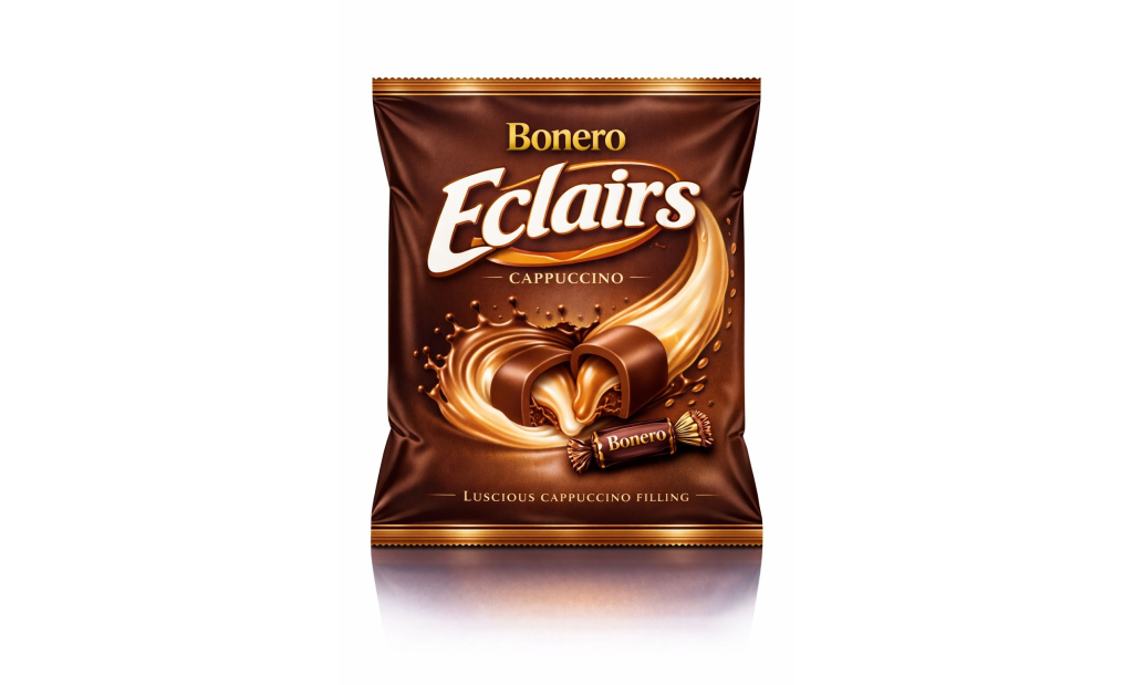 Bonero Éclairs Cappuccino – Luscious Cappuccino Filling