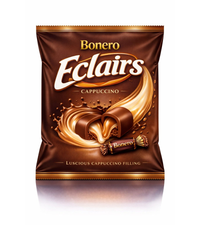 Bonero Éclairs Cappuccino – Luscious Cappuccino Filling