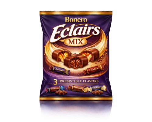 Bonero Éclairs Mix – 3 Irresistible Flavors