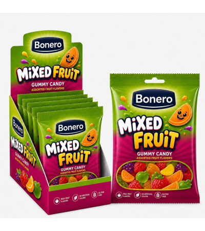 Bonero Fruit Garden Gummy Candy 80g