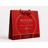 Bonero Red Gift Bag Box 400gx10