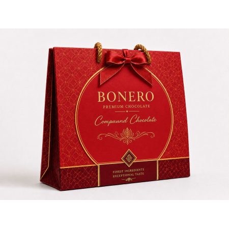 Bonero Red Gift Bag Box 400gx10