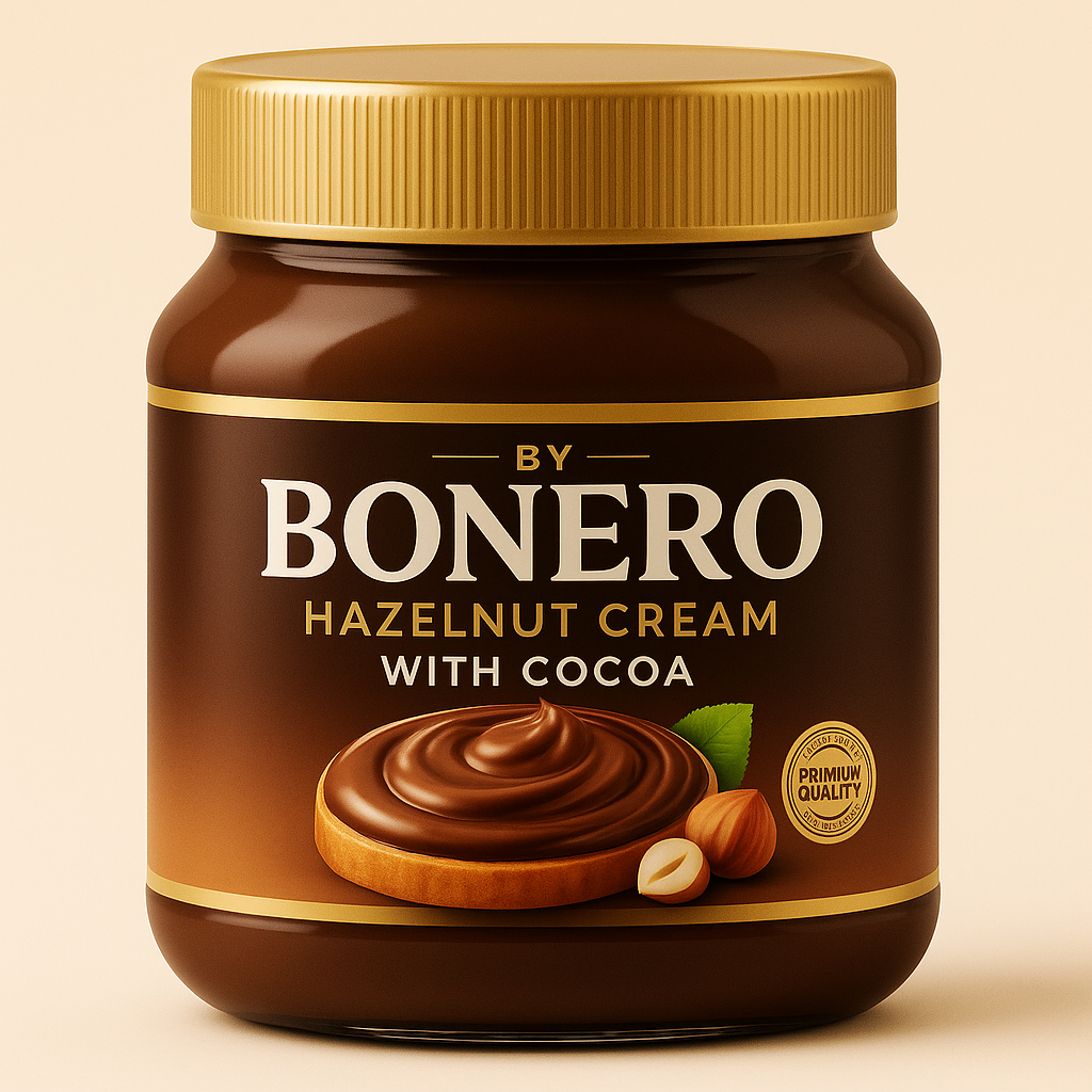 Bonero Hazelnut Cocoa Spread Chocolate 350GR