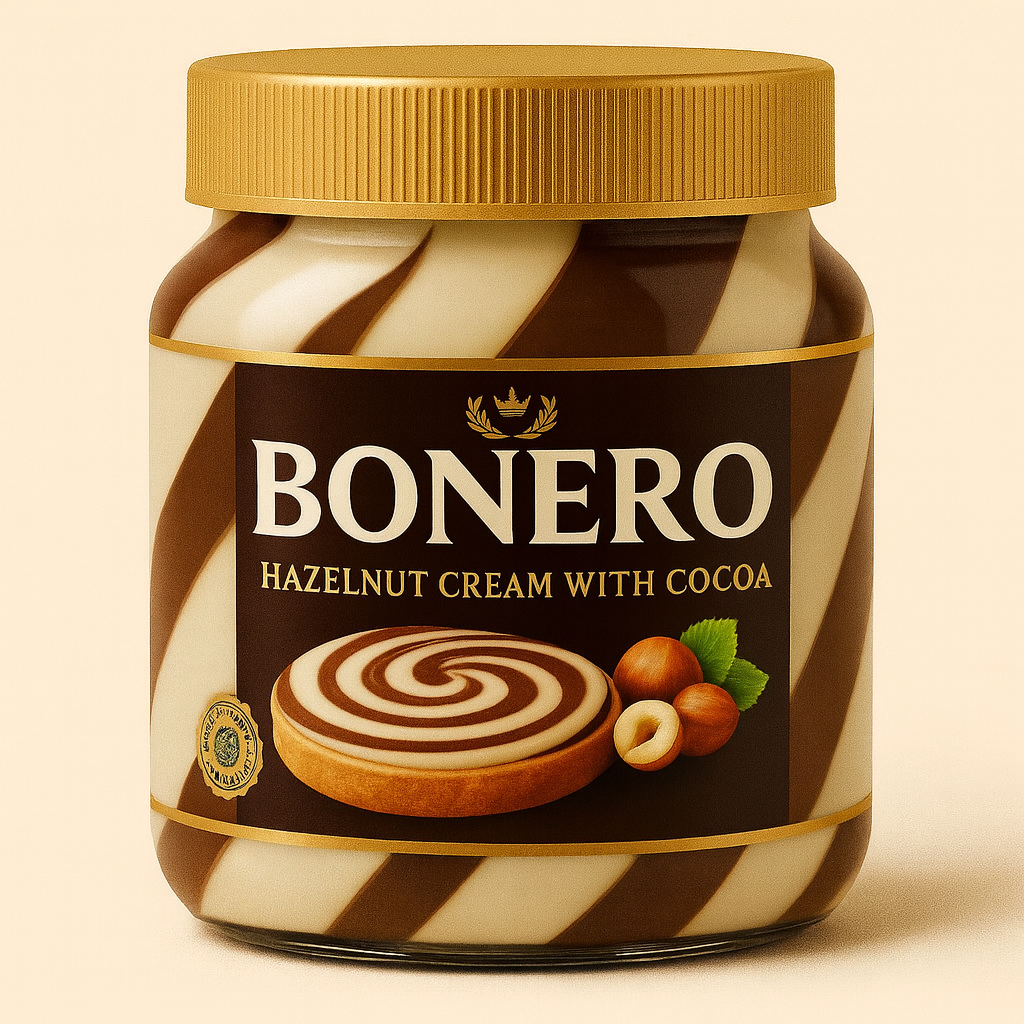 Bonero Duo Spread Chocolate Bulk 350GR