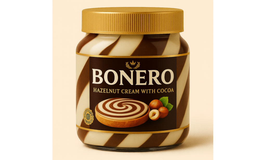 Bonero Duo Spread Chocolate Bulk 350GR