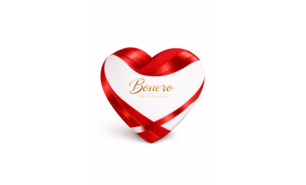 Bonero Fine Chocolates 140g Heart Shape Gift Box