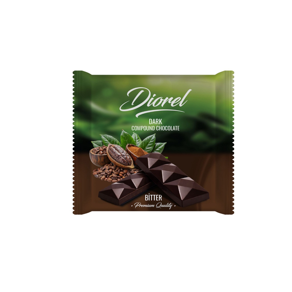 Diorel Dark Compound Chocolate Tablet 40g