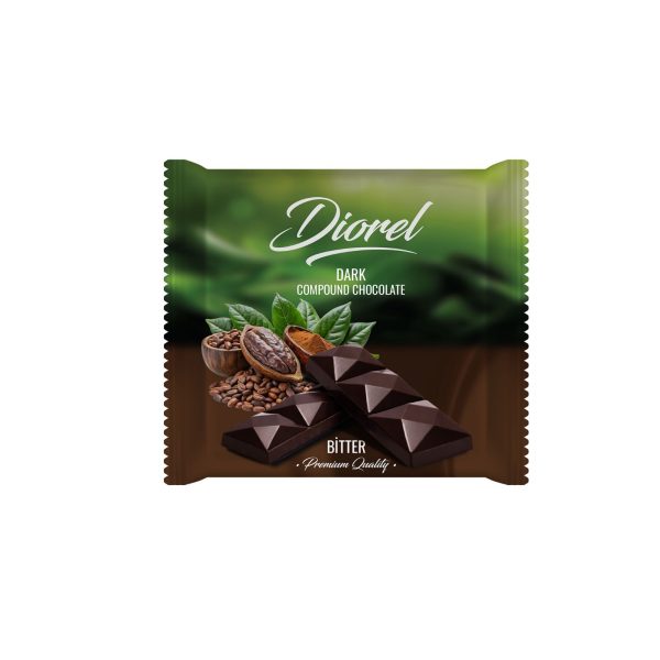 Diorel Dark Compound Chocolate Tablet 40g