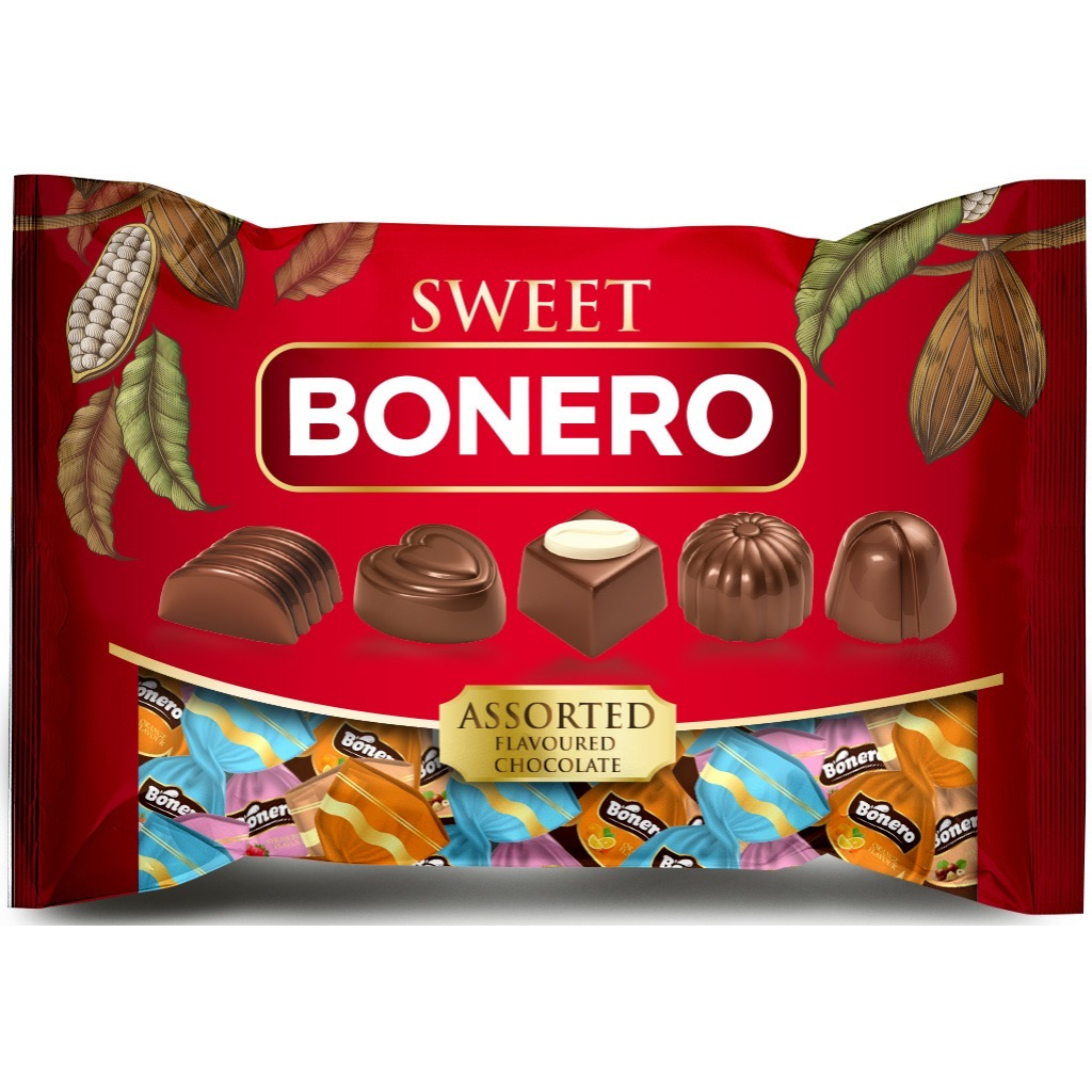 Bonero assorted chocolate double twist  