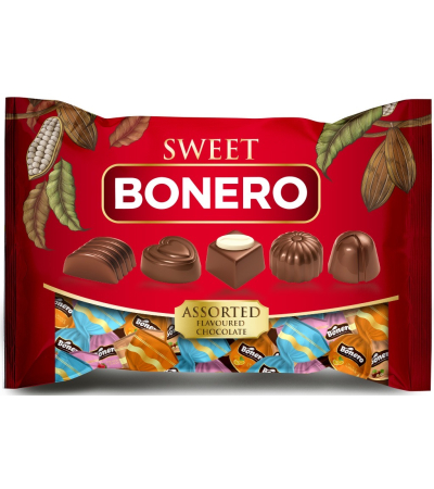 Bonero assorted chocolate double twist  