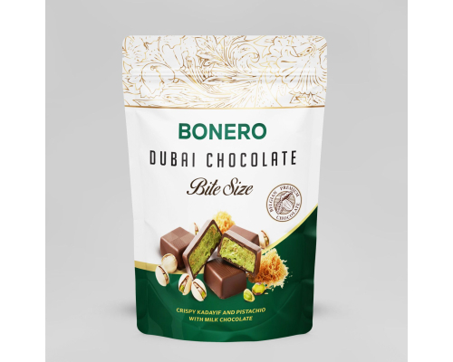 Big Flavor. Bite Size Bliss:Bonero Dubai Bite Size Chocolate